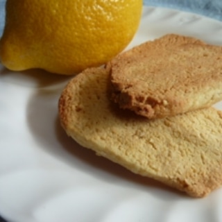 レモン粉豆腐クッキー